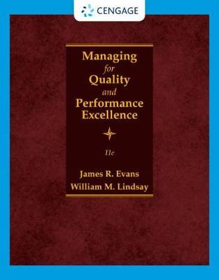 Managing for Quality and Performance Excellence, ISBN: 9780357442036