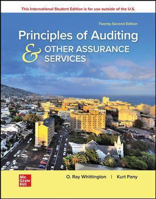 Principles of Auditing & Other Assurance Services, ISBN: 9781260598087
