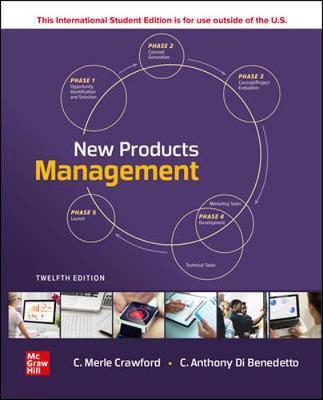 New Products Management, ISBN: 9781260575088