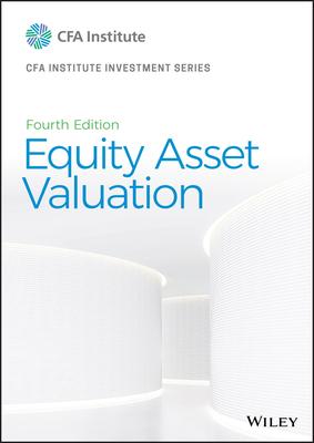 (ebook) Equity Asset Valuation, ISBN: 9781119628194