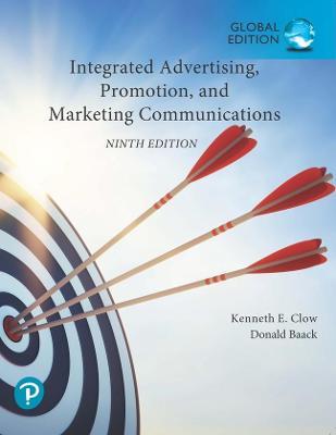 Integrated Advertising, Promotion & Marketing Communications, ISBN: 9781292411217