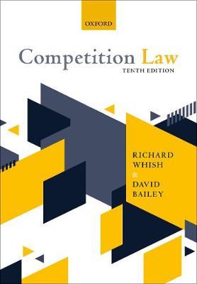 Competition Law, ISBN: 9780198836322