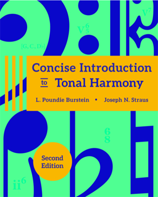 (ebook) Concise Introduction Tonal Harmony, ISBN: 9780393428339