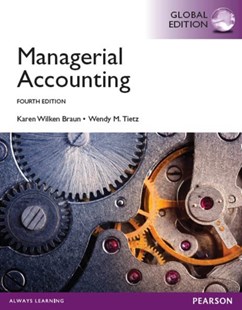 Managerial Accounting, ISBN: 9781292059426