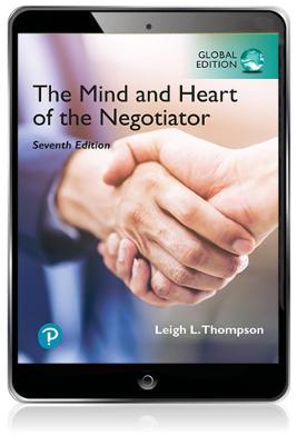 (ebook) Mind and Heart of the Negotiator, ISBN: 9781292399447