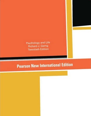 Psychology and Life, ISBN: 9781292021621