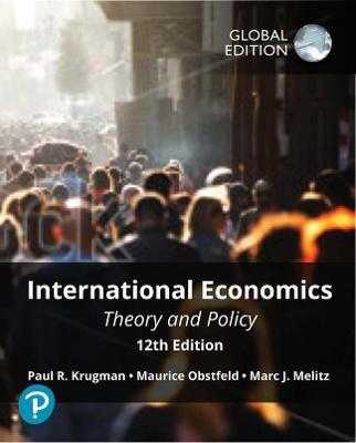 (ebook) International Economics: Theory and Policy, ISBN: 9781292409795