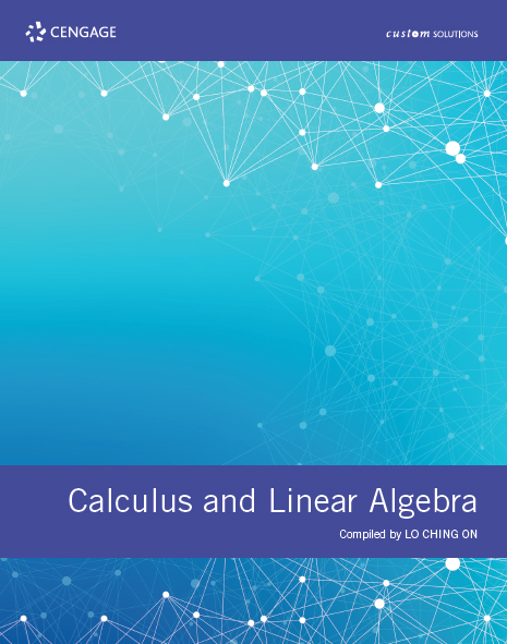 Calculus And Linear Algebra (Custom Publishing) + WA Access Code